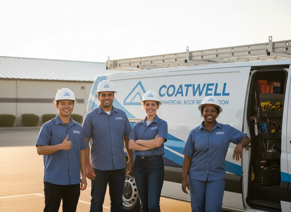 Commercial roof coating company in Burtonsville, MD